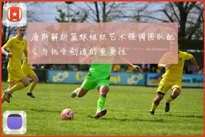 唐斯解析篮球组织艺术强调团队配合与机会创造的重要性